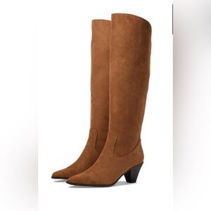 Anne Klein Brown Heeled Boots